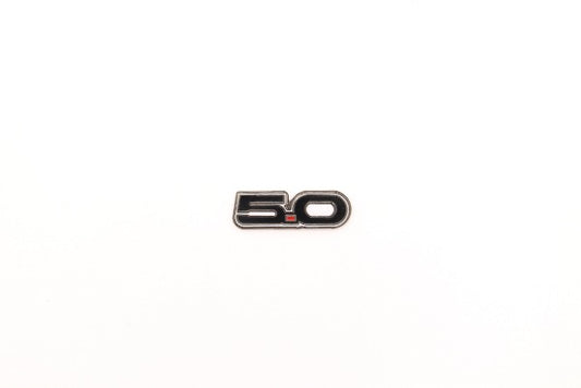 Vintage American muscle car design lapel pin with the 5.0. This Ford Mustang Foxbody decorative pin is offered in the classic styling. Available for a fan or as a gift for your boyfriend, girlfriend, wife, husband, etc.